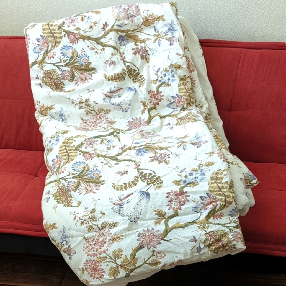 Threshold Jacobean Floral Comforter Set Patterned Bedding Set 90 x 82